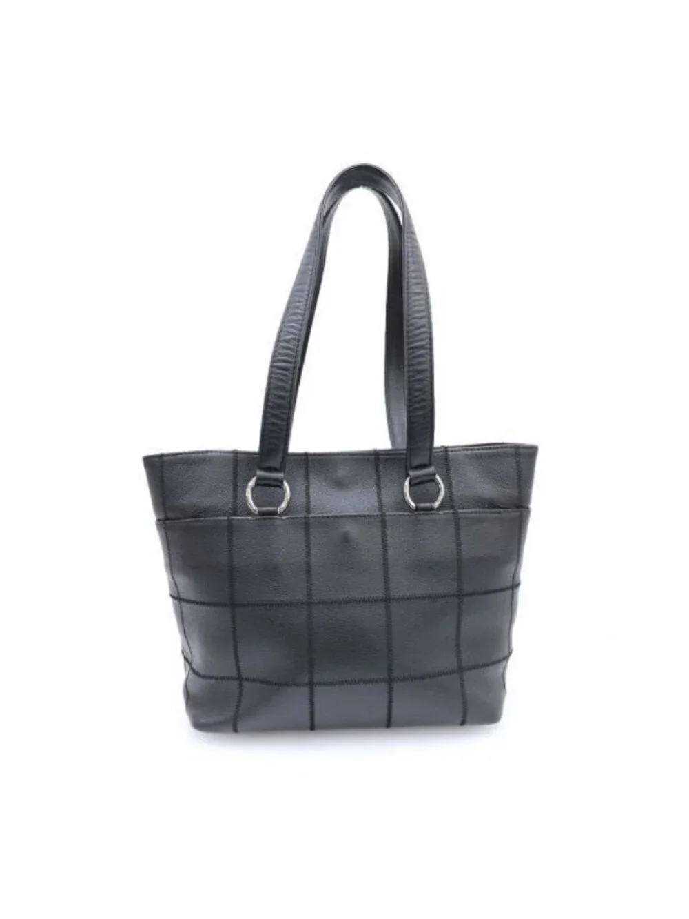 Chanel Choco Bar Caviar Tote Bag